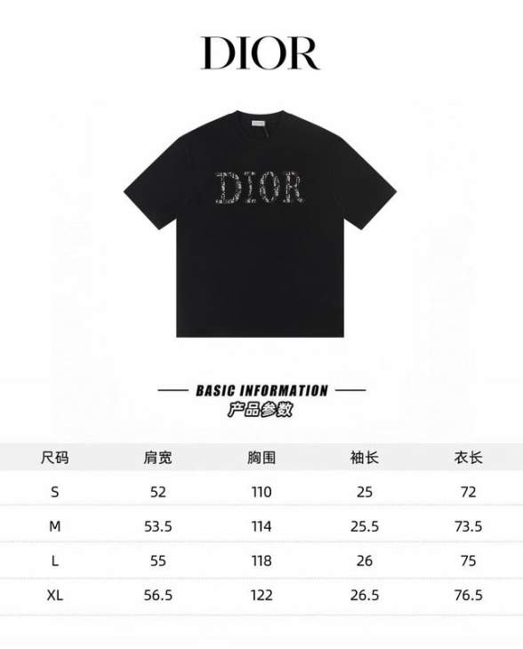 Picture of Dior T Shirts Short _SKUDiorS-XLautxW260415788
